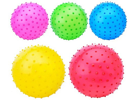 Мяч пластизоль 00-4024 22см с шипами