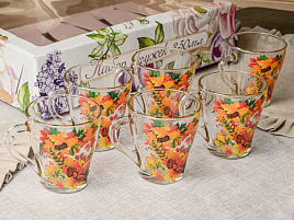 Набор кружек 6шт 1649/6-Д Вальс Бостон