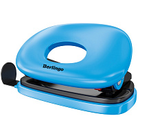 Дырокол Berlingo DDp_10102 "Round" 10л., пластиковый, голубой
