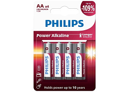 Батарейка Philips LR6 4бл Power