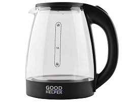 Электрочайник GOODHELPER KG-18B01 стекло/черный
