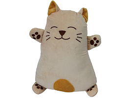 Мягкая игрушка Кот подушка 40см Б403
