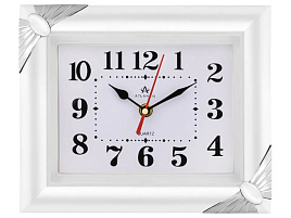 Часы настенные Atlantis 25*20 TLD-6066A белые