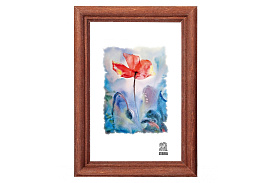 Фоторамка 15*21 дерево Темный дуб 1701 без стекла