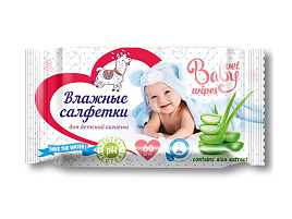 Влажные салфетки Детские 60шт.Вестар Алоэ D11/6064