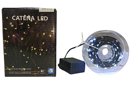 Электрогирлянда проволока 30м 300 ламп белая от сети TX300L