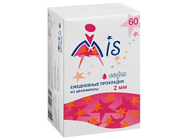 Прокладки ежедн.Mis 60шт.Cофт