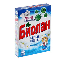 Стиральный порошок Биолан Автомат 350г.Белые цветы (Казань)