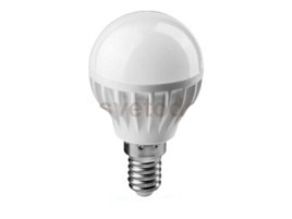 Лампа светодиодная 60/6 Вт Е14 хол. шар 644 ОНЛАЙТ 6441