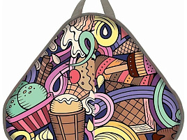 Санки-ледянки ЛДМО-200 треугольные