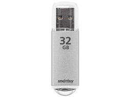 Флеш-драйв Smart Buy 32Gb SB32GBVC-S V-Cut Silver серебро