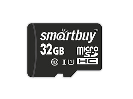 Карта памяти micro SDHC 32GB SmartBuy Class 10 без адаптера