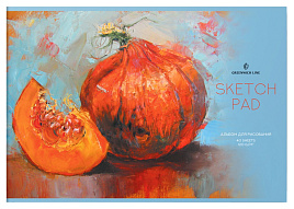 Альбом для рисования 40л. Greenwich Line PS40s-59516 "Pumpkin", 120г/м2