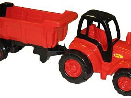 Трактор 0445 Чемпион с полуприцепом