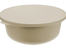 Миска пластик 2,2л ТЭСТИ М1363 с/кр латте