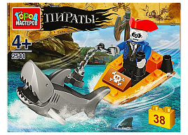 Конструктор Брик 2541-SL Пираты 37дет