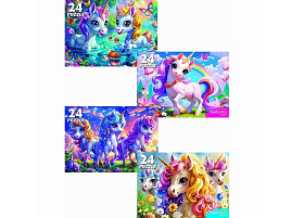 Пазл 24эл. Чудесные единороги П24-6622