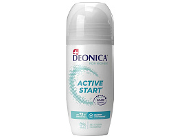 Дезодорант Deonica женский 50мл.Active Start антиперспирант ролик