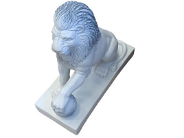 Статуэтка ИЛ-13А Лев с шаром античный