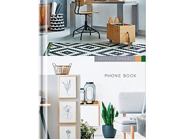Телефонная книга OfficeSpace Тк80т_39168 А5, 80л., 7БЦ, "Офис. Own style", выборочный уф-лак, с высечкой