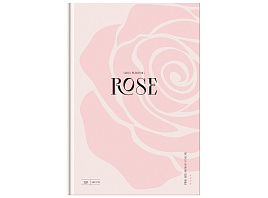 Ежедневник А5 BG ЕН5т160_лс 12407 "Rose", soft-touch ламинация