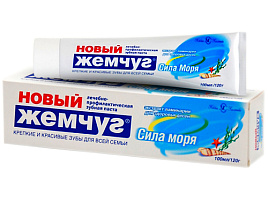 Зубная паста Жемчуг Нов.100мл Сила Моря(НК)в/ф 1296
