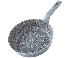 Сковорода Rashel 26см R-10726 гранитно-каменный серый, индукция