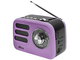Радиоприемник RITMIX RPR-033 лавандовый