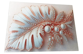 Доска разделочная стекло 30*40*04 124-462