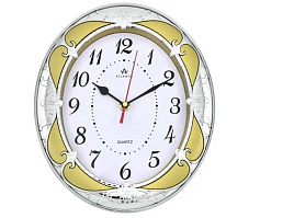 Часы настенные Atlantis 27*23 TLD-35095 золото