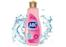 Стиральный порошок жидкий ABC 1,5л.Для деликатной стирки М