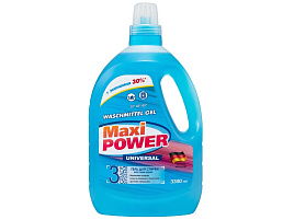 Стиральный порошок жидкий Maxi Power 3300мл.Универсал