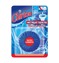 Блок для унитаза Чиртон 50гр.Морской прибой в таблетках 0700