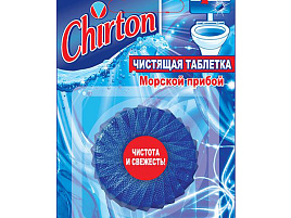 Блок для унитаза Чиртон 50гр.Морской прибой в таблетках 0700