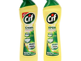 Средство чистящее Cif крем Актив Лимон 500мл.4698