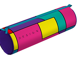Пенал-тубус Berlingo PM080S03 210*60 "ColorBlock", полиэстер