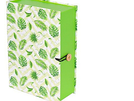 Коробка-книга КК-8310 Листья 12*18*5