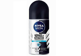 Дезодорант Nivea 50мл рол.муж.Нев.защ.д/черн.и белого Fresh 8422/970