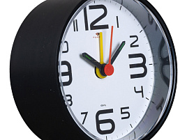 Будильник В7-001В Классика черный