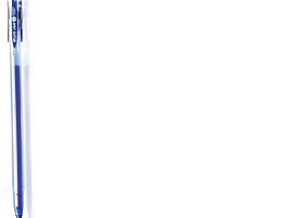 Ручка гел. Crown MTJ-500B синяя, игольчатый стержень 0,4мм.