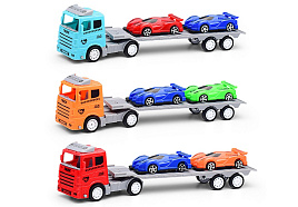 Инерционная Машина K398-12A Авторейс-про с гоночными авто