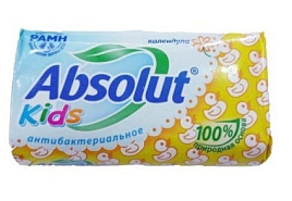 Мыло детское Абсолют 90гр календула(Самара)6063