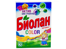 Стиральный порошок Биолан Автомат 350г.Колор М(Казань)