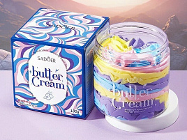 Крем-баттер Sadoer 180г Черника цветной