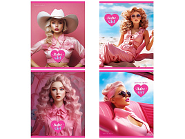 Тетрадь 80л.  Т5ск80_лг 12073 "Glamorous collection", глянцевая ламинация