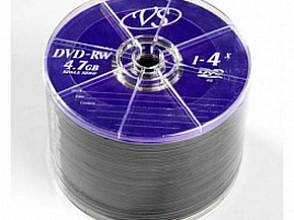 DVD+RW диск VS 4.7 Gb (4x, балк) (50)