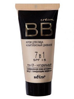 Крем тональный Белита тон 1 BB 7в1 SPF 15 30мл.дн.натур.7590