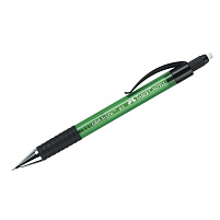 Карандаш механический Faber-Castell 137563 "Grip Matic 1375", 0,5мм, с ластиком, автоподача грифеля,зеленый
