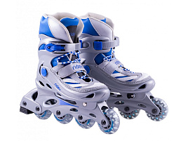 Роликовые коньки р-р 39-42 УТ-00008094 раздвижные RIDEX Scout пласт рама.