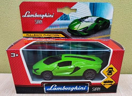 Машина металлическая ST0033074K-W-R lamborghini sian 10см